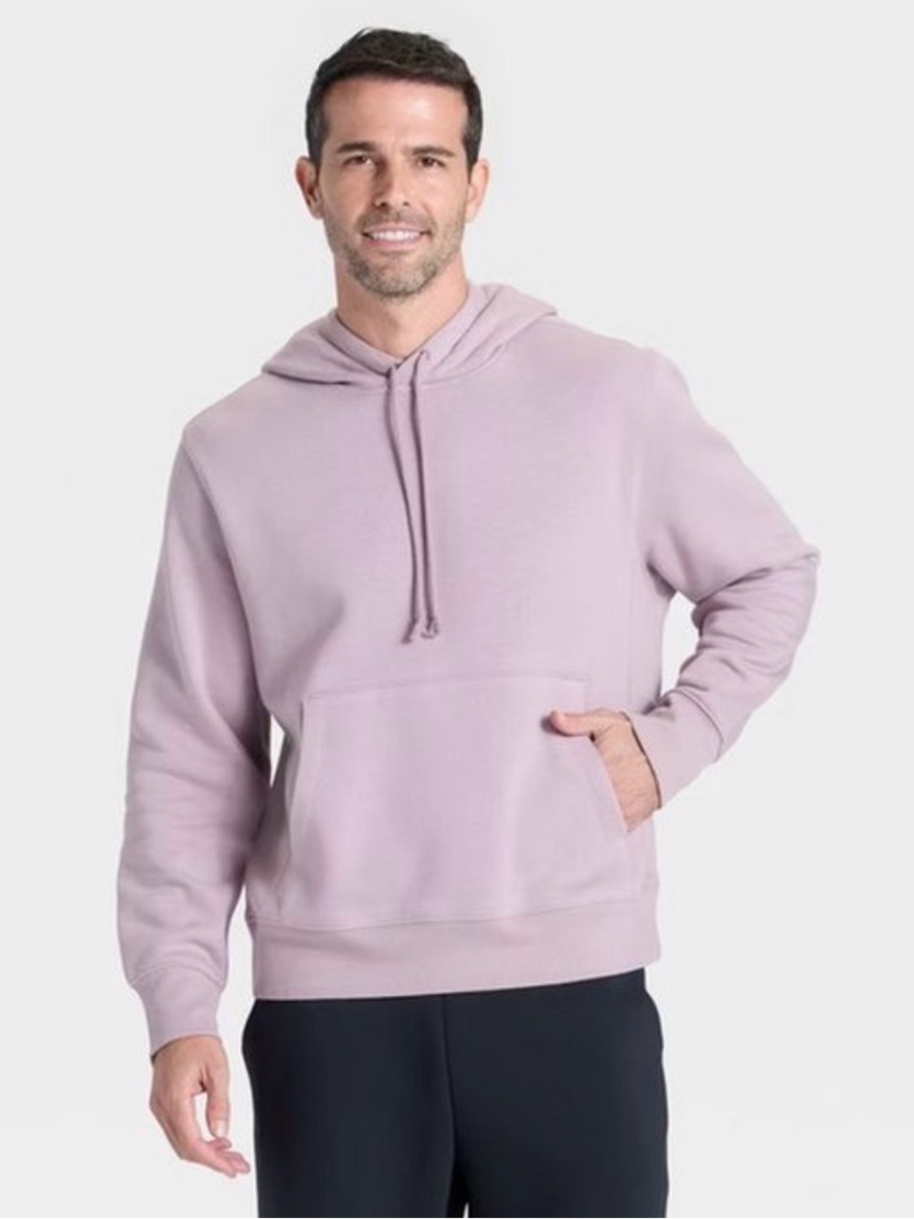 All in Motion | Mauve Active Comfort Cotton Fleece Hoodie size Large